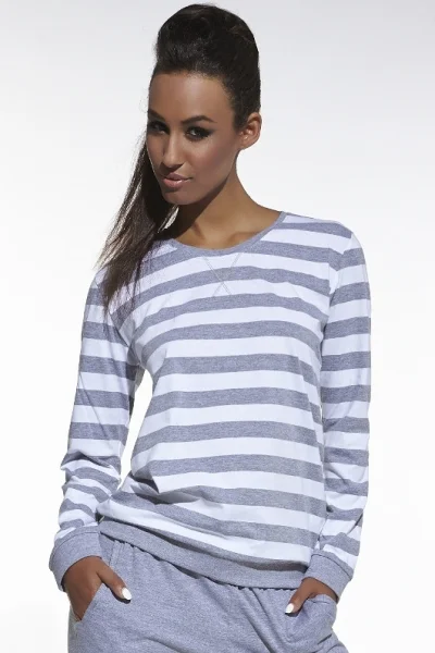 Dámské pyžamo Molly - bavlna - Bílá