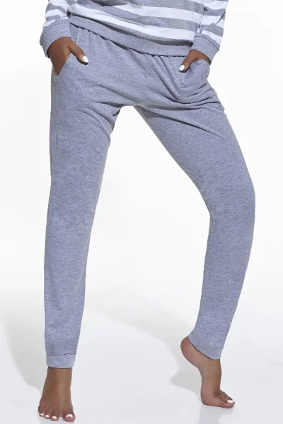 Dámské pyžamo Molly - bavlna - Bílá