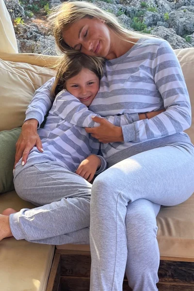 Dámské pyžamo Molly - bavlna - Bílá