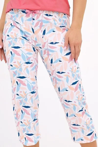 PIN Dámské pyžamo Louisa 2 - bavlna - Růžová