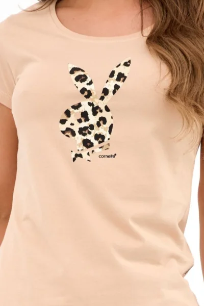 Dámské pyžamo Bunnies 3 - Béžová