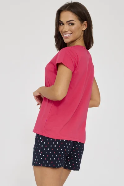 Dámské pyžamo Gummy Queen - bavlna - Růžová