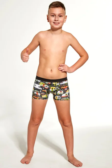Chlapecké boxerky Camper Young Boy - Grafit