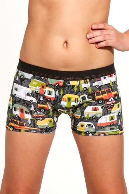 Chlapecké boxerky Camper Young Boy - Grafit