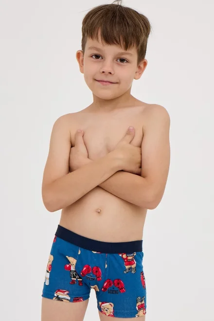 Chlapčenské boxerky 700/151 Boxer - Modrá