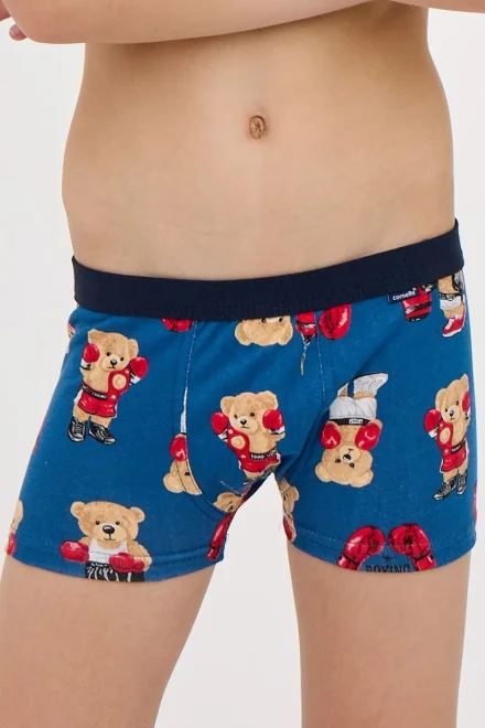 Chlapčenské boxerky 700/151 Boxer - Modrá