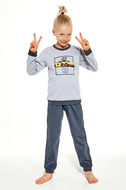Chlapecké pyžamo 477/126 Team Kids Boy - Šedá