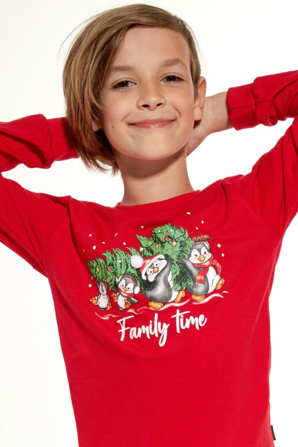 137 Young Boy - Family Time-RED