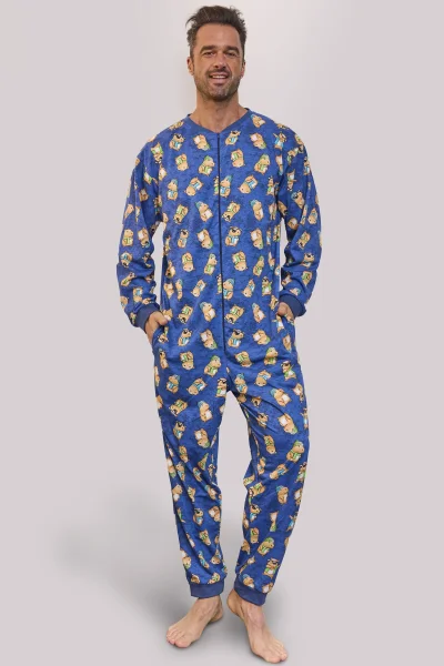 Pánský overal Capybara 2 - bavlna - Modrá