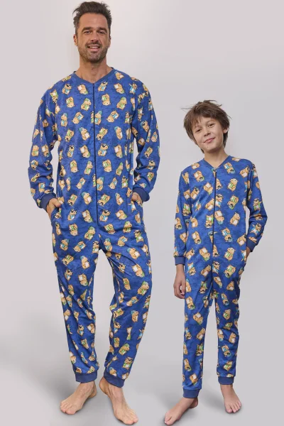 Pánský overal Capybara 2 - bavlna - Modrá