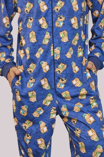 Pánský overal Capybara 2 - bavlna - Modrá