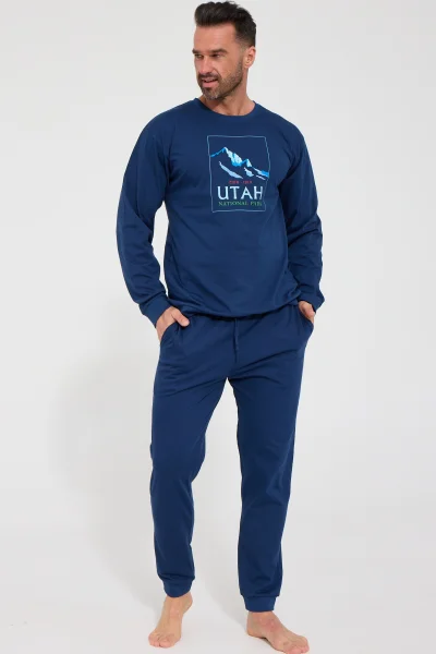Utah - bavlna-DARBLU