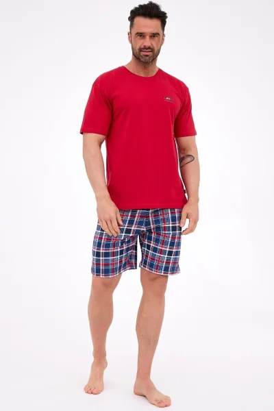 Pánské pyžamo Ready 4 - Bordó