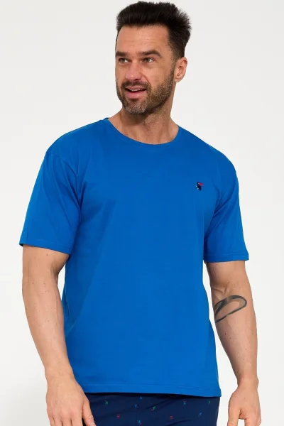 Pánské pyžamo Toucan - bavlna - Modrá