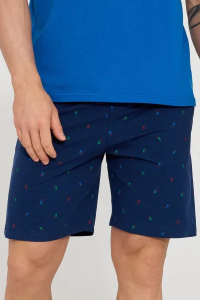 Pánské pyžamo Toucan - bavlna - Modrá