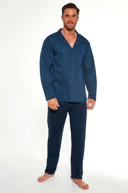 Pánské pyžamo 114/51 244602 LL - Tmavě modrá