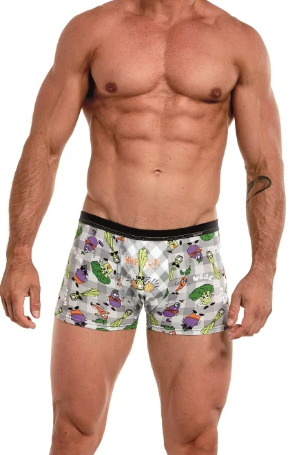 Pánské boxerky Wege Tattoo 280/173 - Šedá