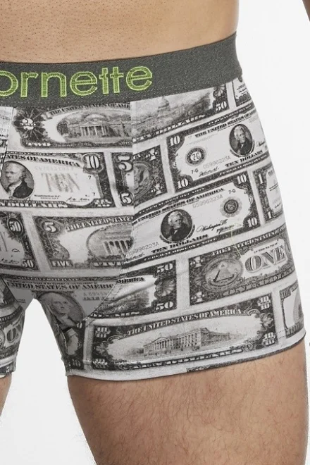 Pánské boxerky Dollars 508/88 Grey - Šedá