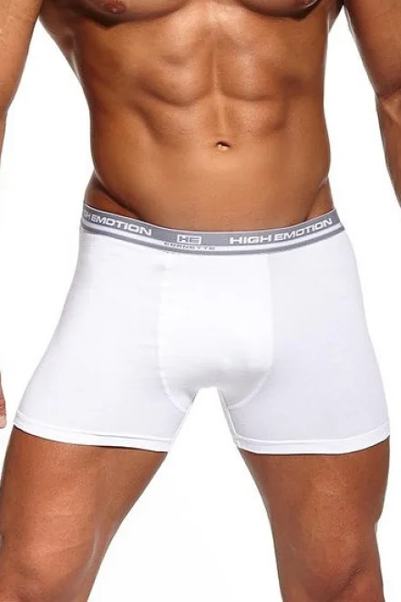 Pánské boxerky Energy High Emotion 503 White - Bílá