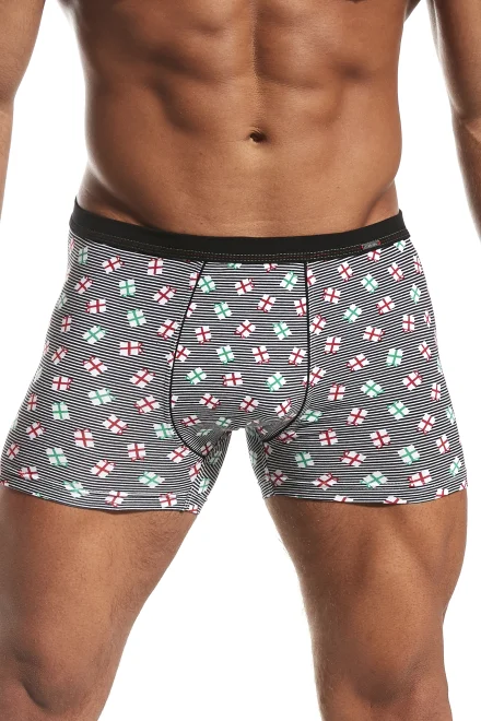 Pánské boxerky Gifts 007/36 - Černá