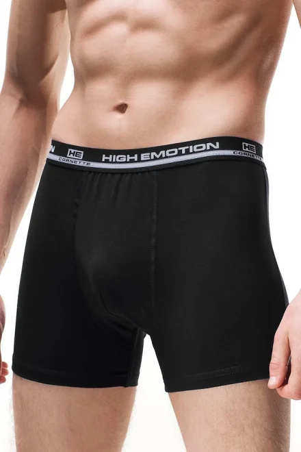 Pánské boxerky Energy High Emotion 503 Black - Černá