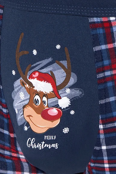 007/57 Reindeer Merry Christmas-DARBLU