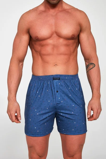 Pánské boxerky Comfort 002/214 - Tmavě modrá
