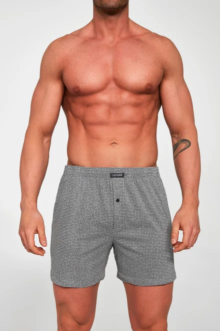 Pánské boxerky Comfort 002/217 - Světle šedá