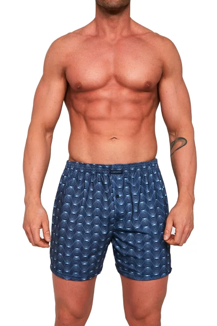 Pánské boxerky Comfort 002/213 - Tmavě modrá