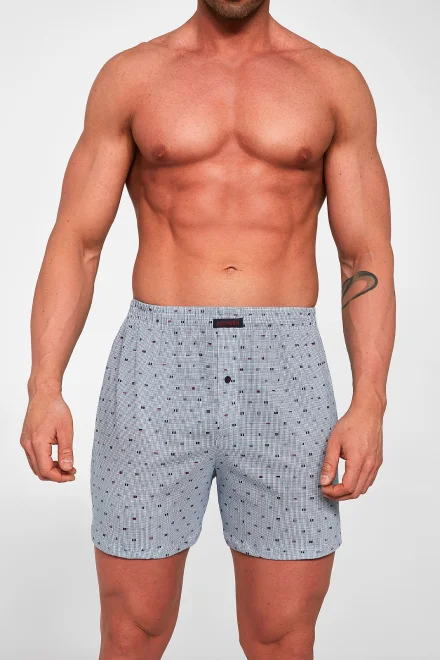 Pánské boxerky Comfort 002/218 - Světle šedá
