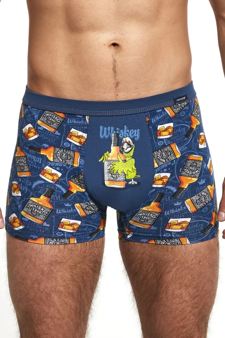Pánské boxerky Tattoo 280/185 - Tmavě modrá