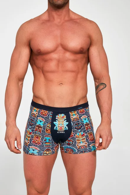 Pánské boxerky Tattoo 280/195 - Tmavě modrá
