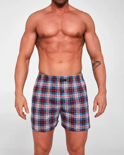 Pánské trenky 008/206 Maxi Comfort - Mix barev