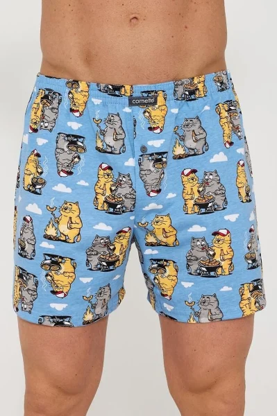 Pánské boxerky Classic - Světle modrá