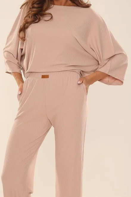 Dámské pyžamo Sienna - homewear - Písková