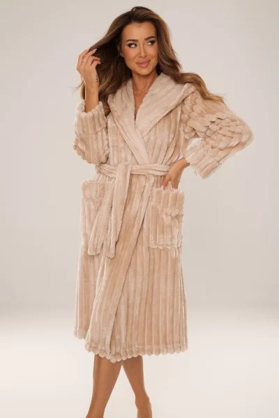 Dámský župan Sutton Midi - Písková