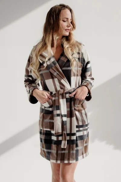 Dámský župan 031 Blanket - Hnědá