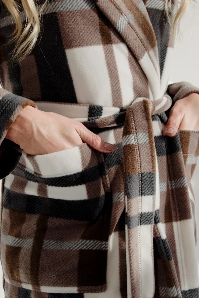 Dámský župan 031 Blanket - Hnědá