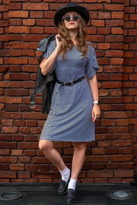Dámské šaty Cote - Tmavě modrá