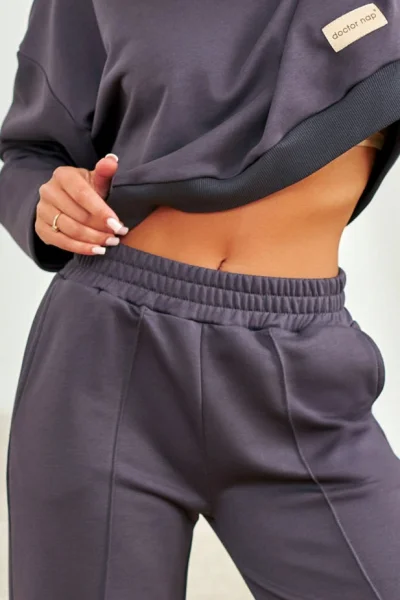 DARGRA Dámská souprava 7360 - bavlna - Tmavě šedá