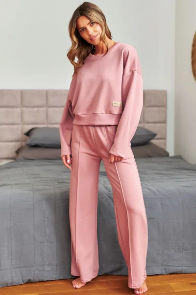 PINOLD Dámská souprava 7360 - bavlna - Starorůžová