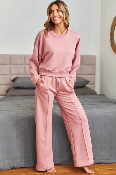 PINOLD Dámská souprava 7360 - bavlna - Starorůžová