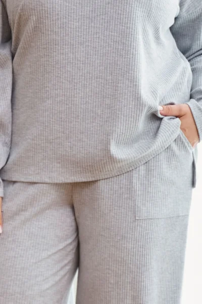 Dámské pyžamo 7164 - Šedá