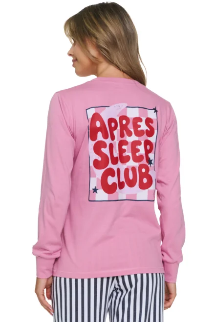Dámske pyžamo Apres sleep - bavlna - Ružová