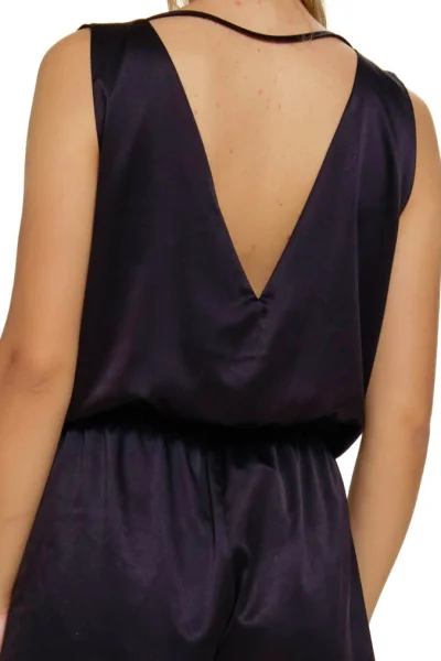 BLA Dámský overal 5300 - satén - Černá