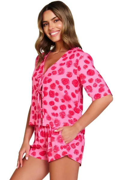 Dámské pyžamo 7362 - viskóza - Růžová