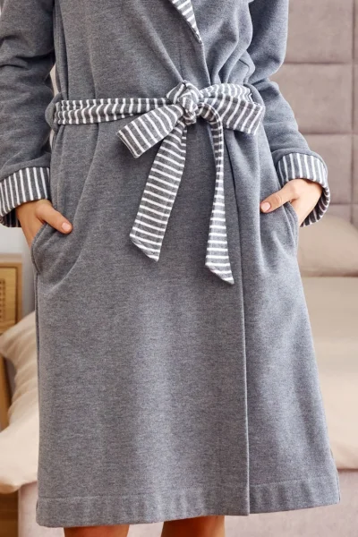 DARGRA Dámský župan 7229 - Tmavě šedá