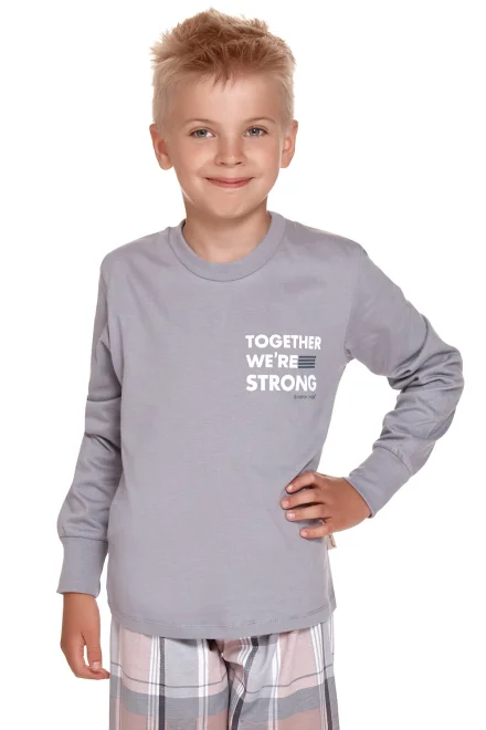 Dětské unisex pyžamo PDU 4311/U - Šedá