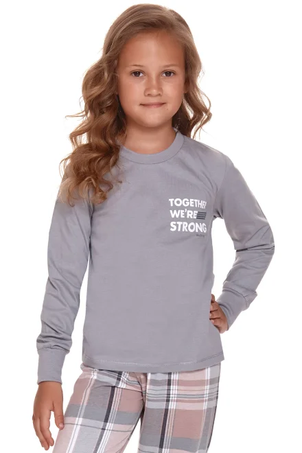 Dětské unisex pyžamo PDU 4311/U - Šedá