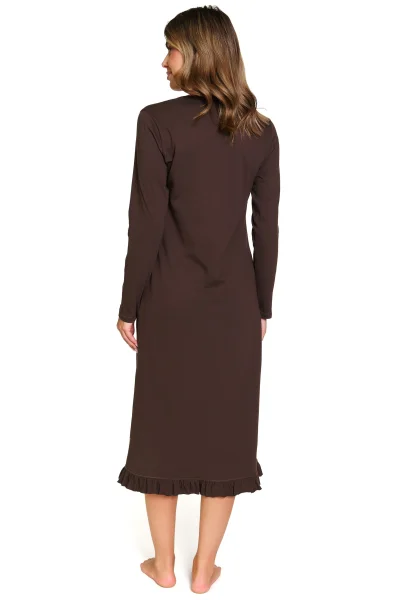 Mateřská košilka 7318 - bavlna - Hnědá